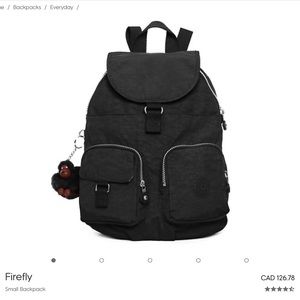 Kipling Firefly Small in Black